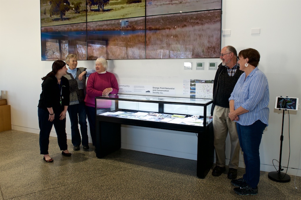 2018 – OFNCS Community Case at the Orange Regional Museum